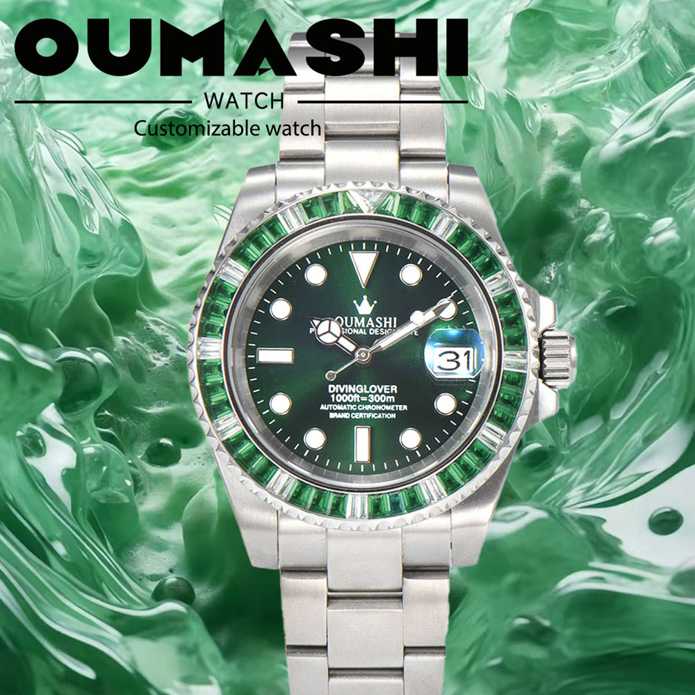 Perpetual Calendar Watch - 40mm 高級ダイビングメンズウォッチ NH35 ムーブメント サファイアガラス メンズウォッチ