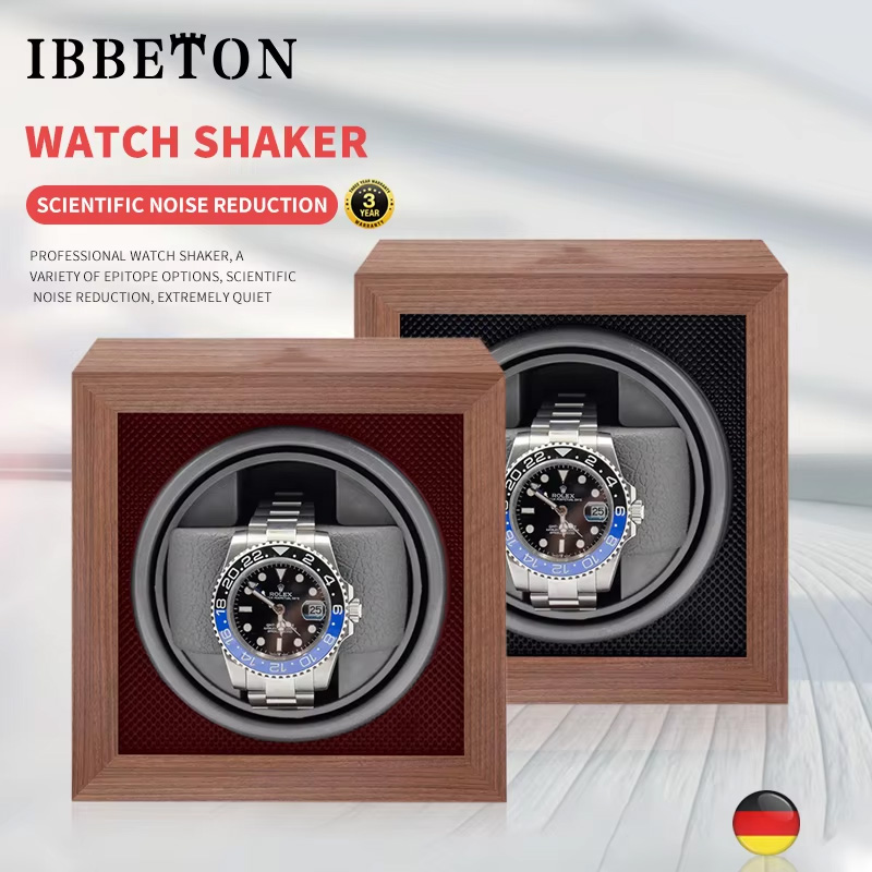 Luxury Watch Collection Box - IBBETON 高級ブランド木製ウォッチワインダーハイエンド 1 スロット自動時計ボックスマブチモト時計キャビネット時計収納ボックス