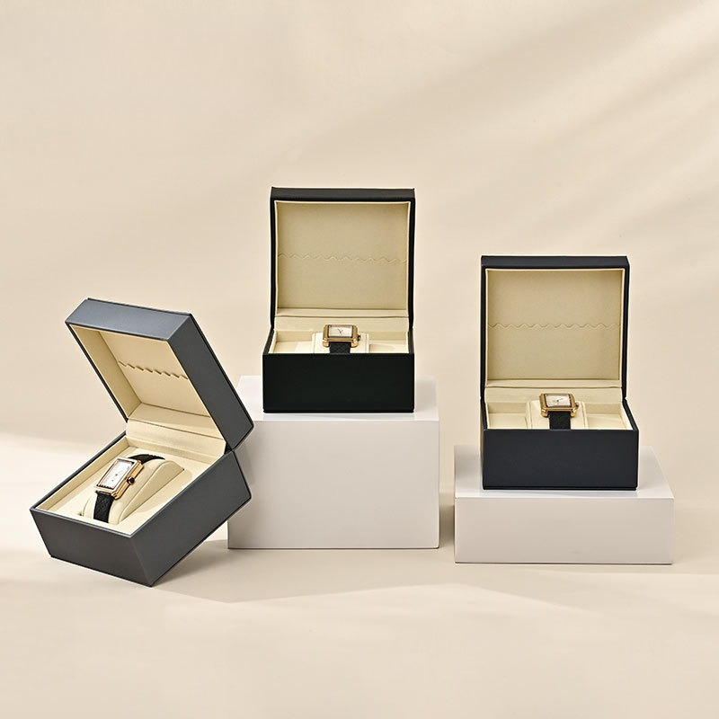 Luxury Watch Collection Box - 高級時計ボックス PU レザー腕時計ディスプレイ & 収納ケース高級時計コレクションギフトボックス