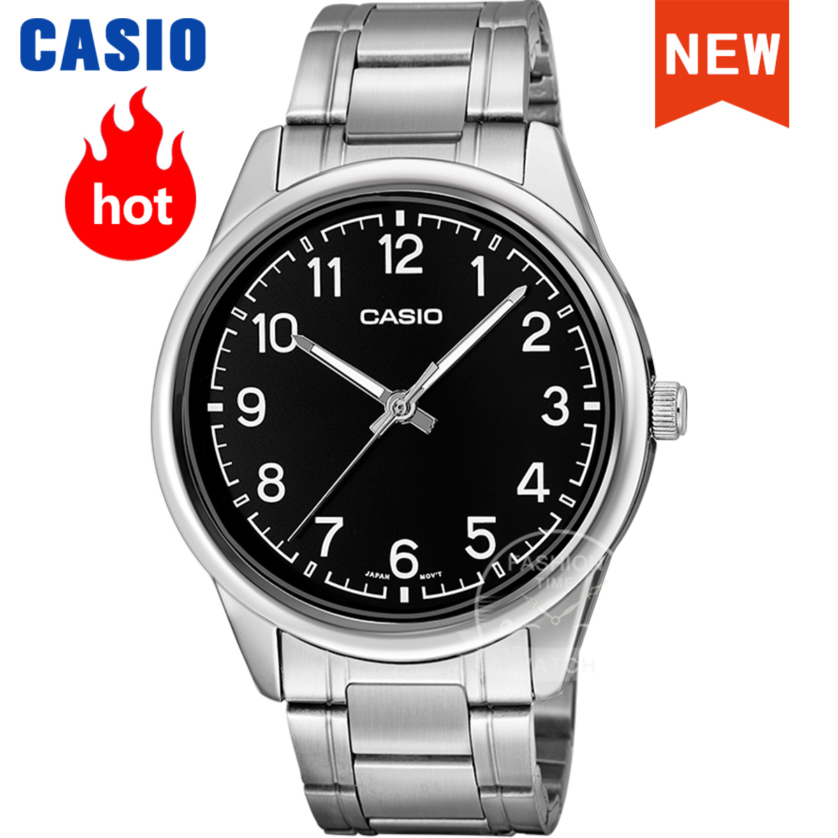 Luxury Watch Casio - カシオ メンズデジタルクォーツ腕時計 MTP-V005D-1B4
