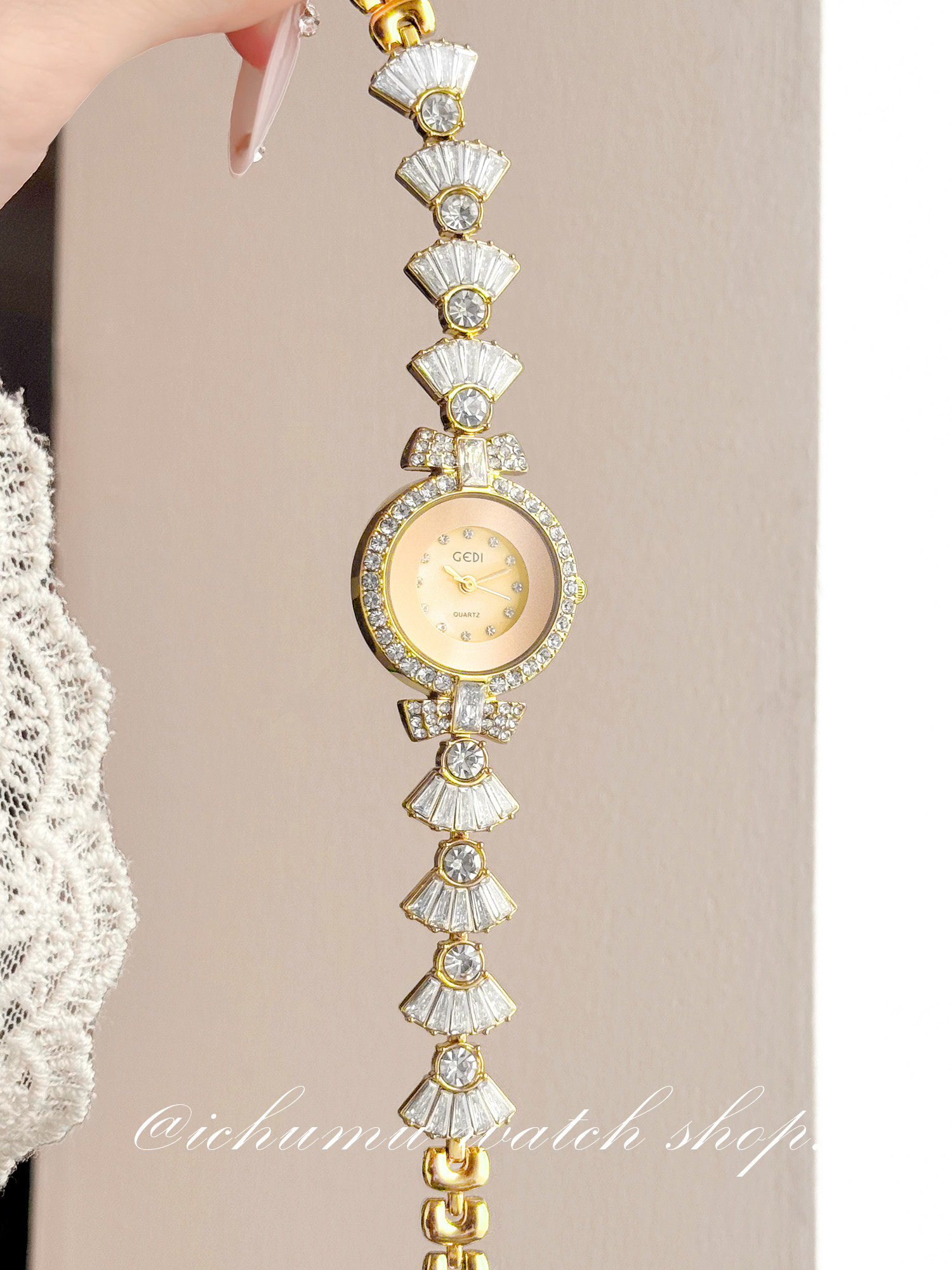 Luxury Watch Usa - マーメイド レディース腕時計 ライトラグジュアリー ニッチ ダイヤモンドブレスレット クォーツウォッチ