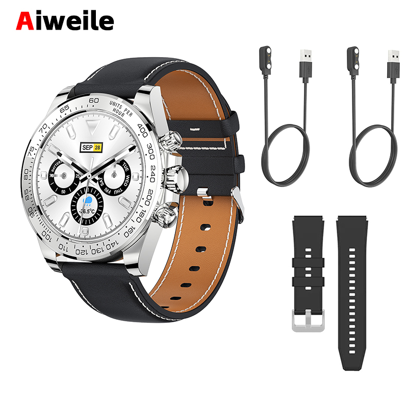 Luxury Watch Brands In World - Aiweile Aw13 ハイエンドスマートウォッチマン高級フィットネストラッカースポーツビジネス Bluetooth 通話 DIY