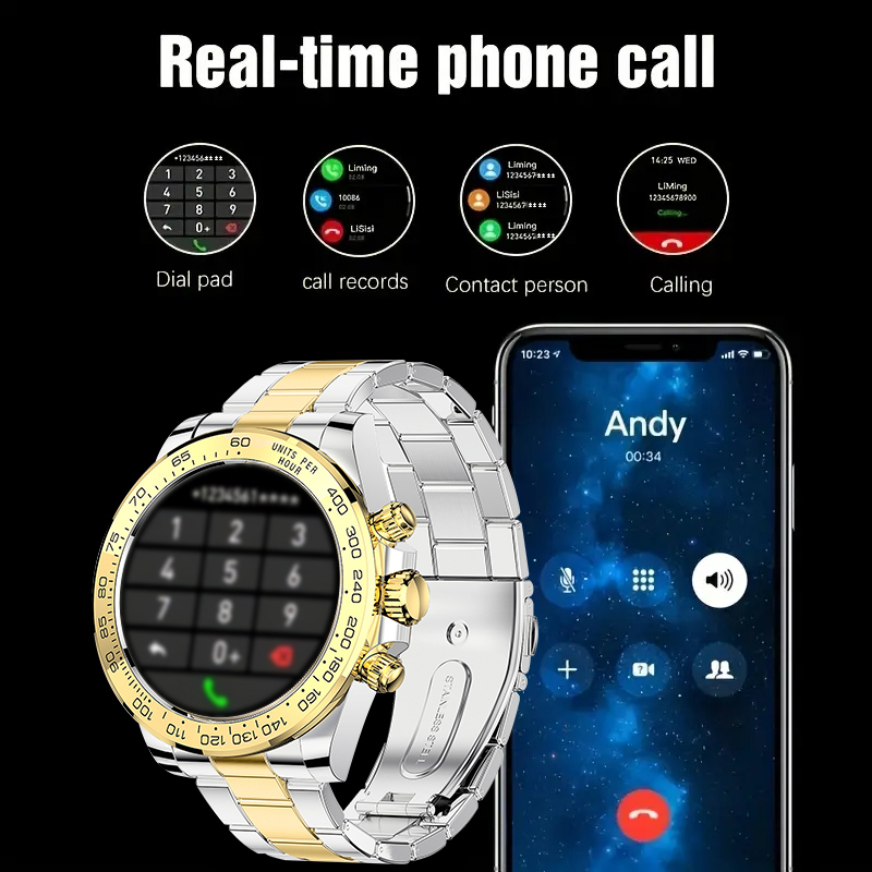 ハイエンドスマートウォッチマン高級 Android IOS  - Luxury Watch Brands In World のレビューと価格