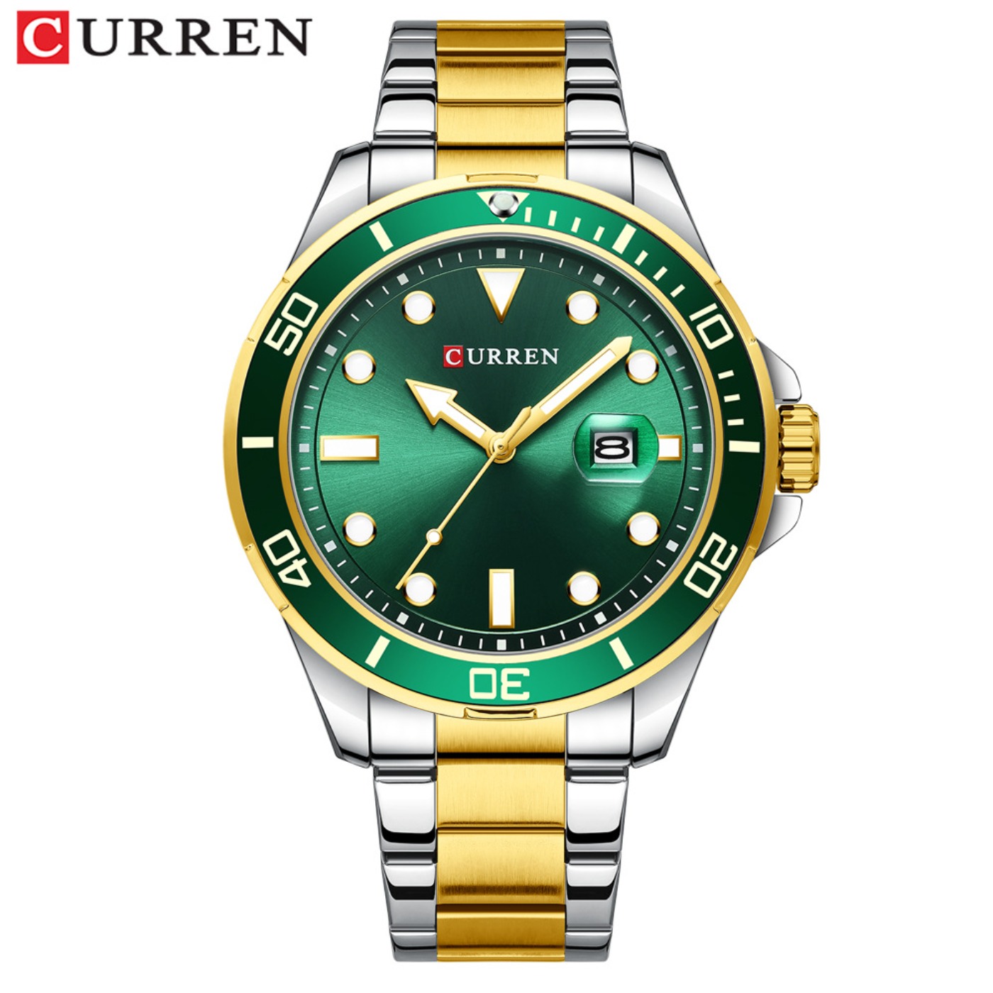 CURREN ニューグリーンウォーターゴーストシリーズブラン - Luxury Watch Brands のレビューと価格