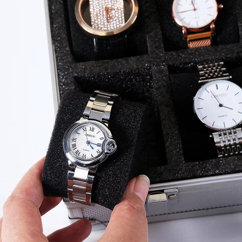 ポータブル 18 グリッド高級プレミアム品質時計ボックスアル - Luxury Watch Collection Box のレビューと価格