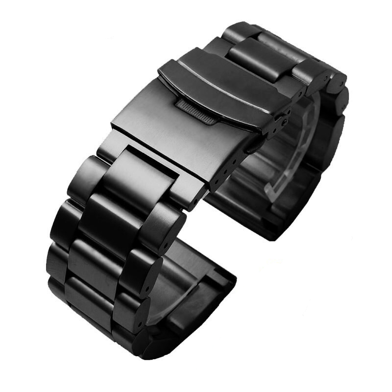 ステンレス鋼の屋外時計ストラップ,男性用,ダブルプレスバック - Luxury Watch Rubber Strap のレビューと価格