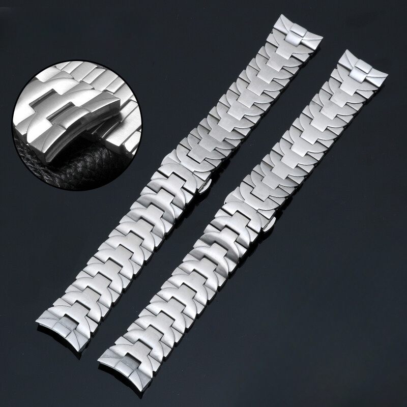 ステンレス鋼の屋外時計ストラップ,男性用,ダブルプレスバック - Luxury Watch Rubber Strap のレビューと価格