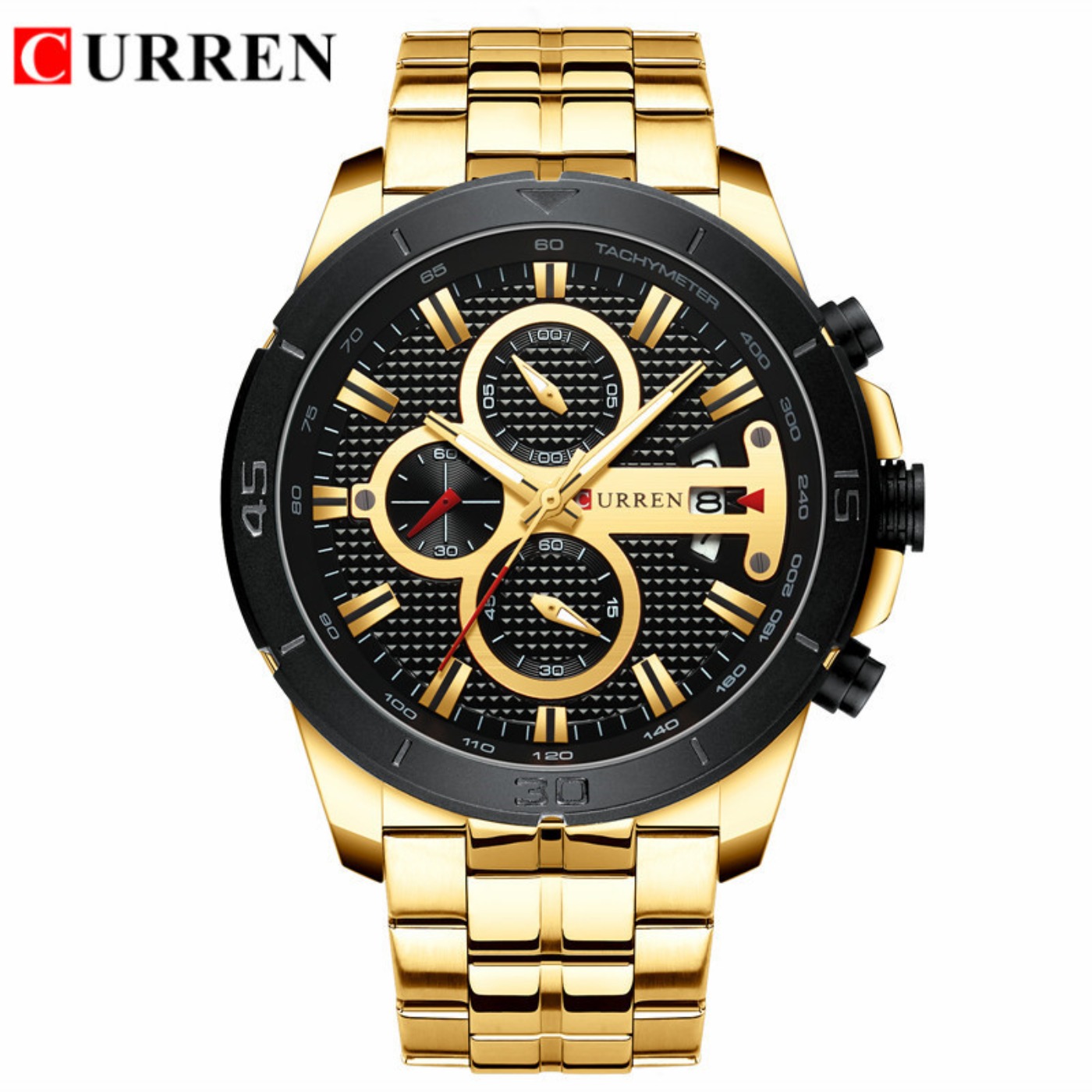 カレン腕時計メンズ防水クロノグラフスポーツ軍事男性時計トップ - Luxury Watch Brands のレビューと価格