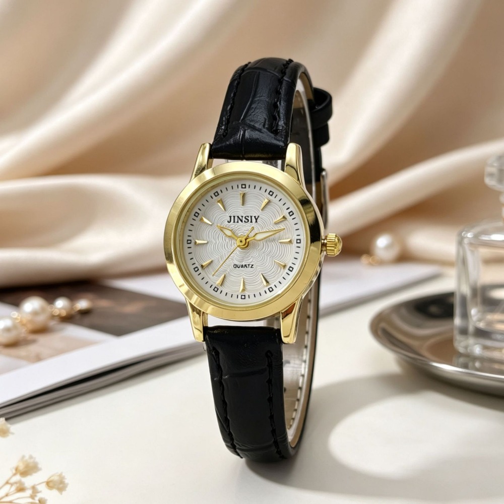 ファッションレザーストラップクォーツ時計高級女性腕時計ギフト - Luxury Watch Leather Strap のレビューと価格