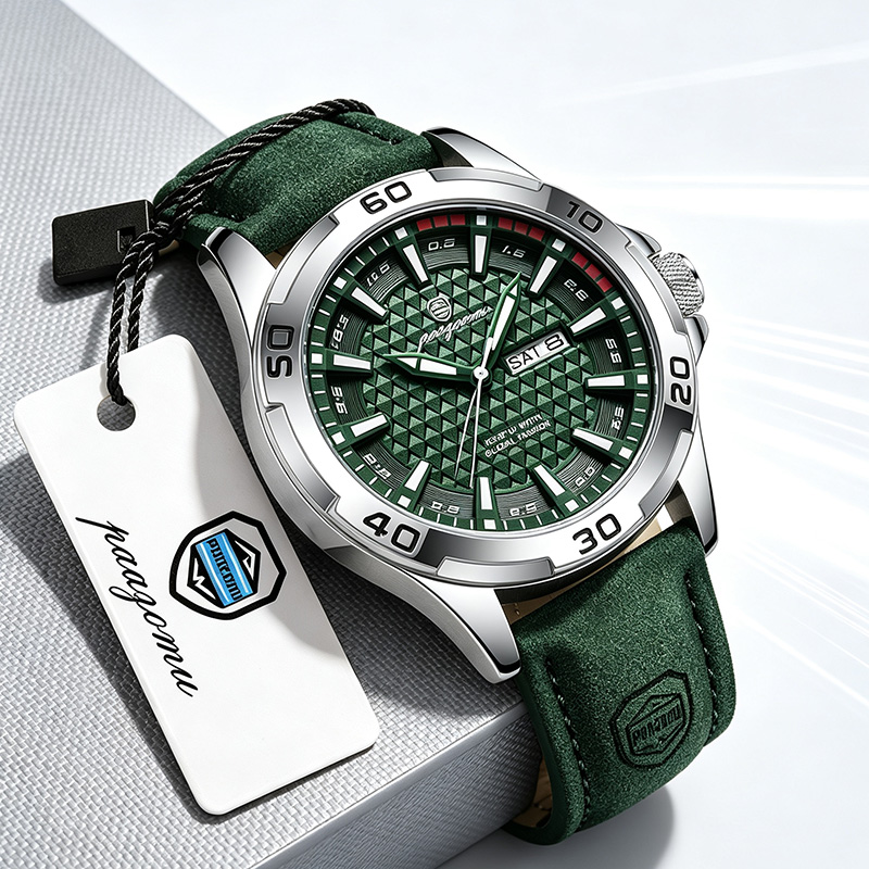PAAZOMU 高級ブランドメンズ腕時計 ファッションクォー - Luxury Watch Collection Box のレビューと価格