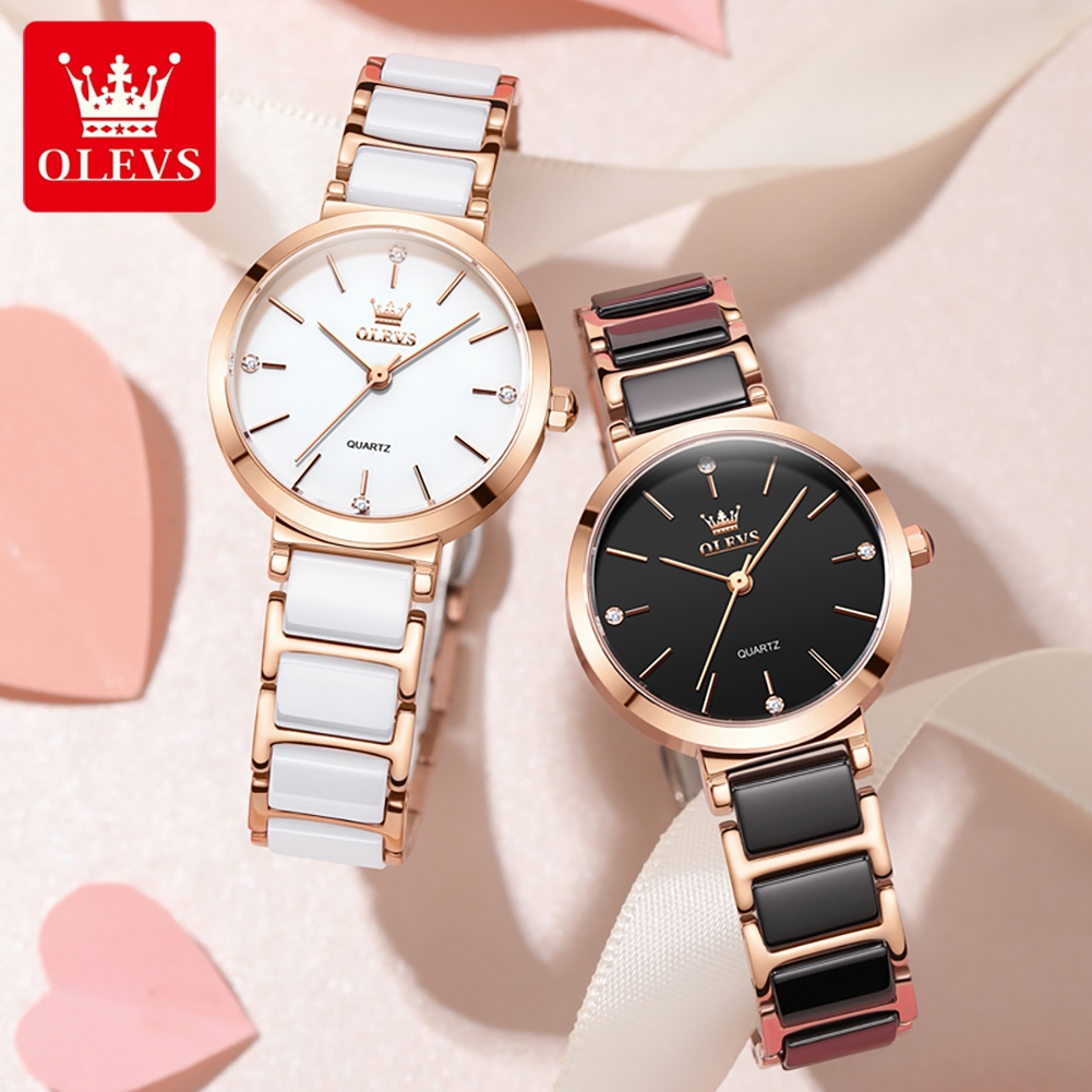 OLEVSレディース腕時計5877高級エレガントクォーツ腕時 - Ladies Luxury Watch のレビューと価格