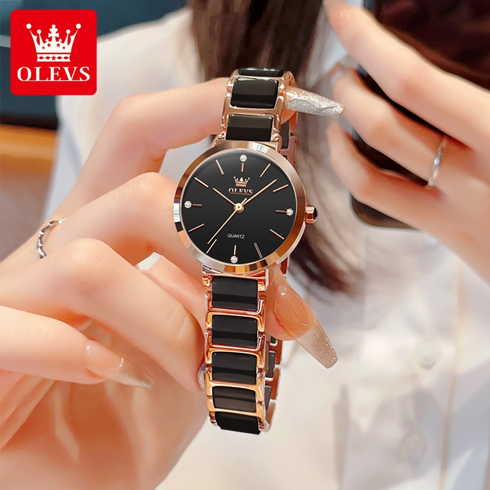 OLEVSレディース腕時計5877高級エレガントクォーツ腕時 - Ladies Luxury Watch のレビューと価格