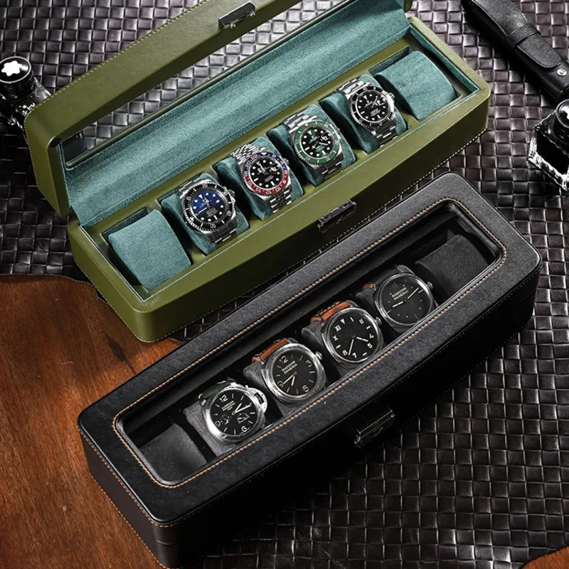 高級革製時計オーガナイザーボックス,軽量,ハイエンドジュエリ - Luxury Watch Collection Box のレビューと価格