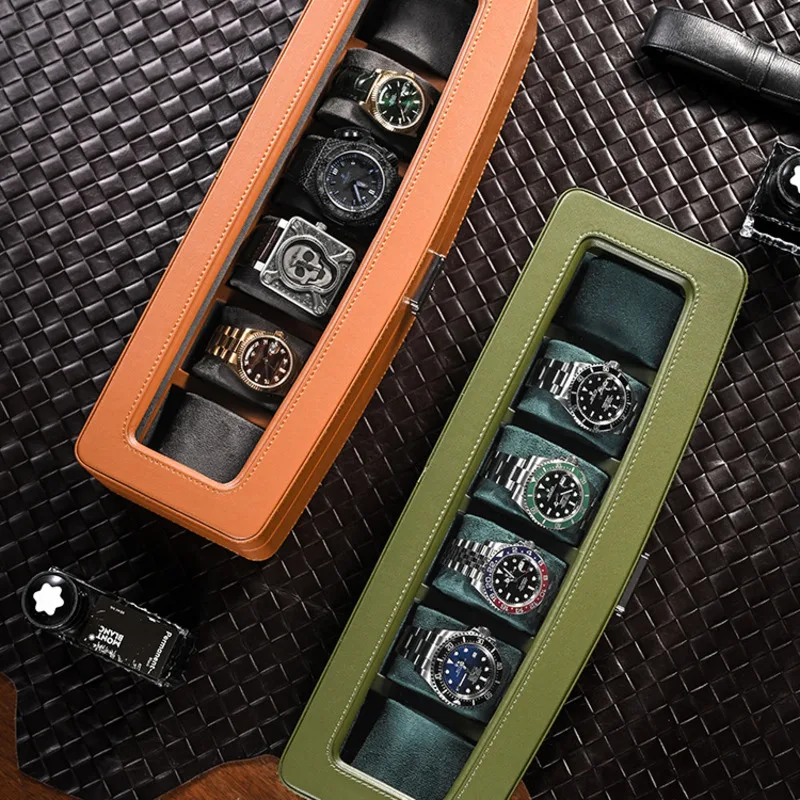 高級革製時計オーガナイザーボックス,軽量,ハイエンドジュエリ - Luxury Watch Collection Box のレビューと価格