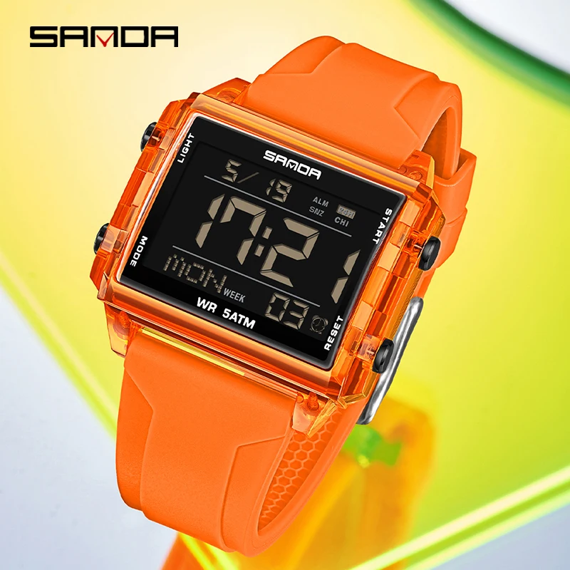 SANDAブランドファッション学生腕時計防水カウントダウン高 - Luxury Watch Brands In World のレビューと価格