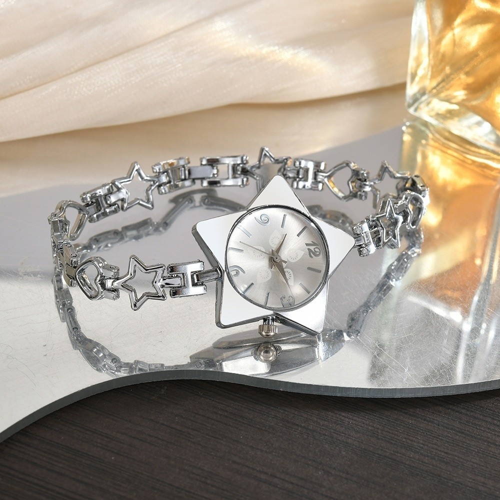 新しい合金女性用腕時計クォーツムーブメント調整可能なスターブ - Ladies Luxury Watch のレビューと価格