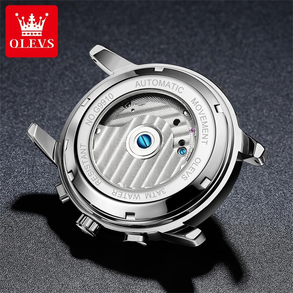 OLEVS 9910 ブランドオリジナルの本格的な男性用高級 - Luxury Watch Collection Box のレビューと価格