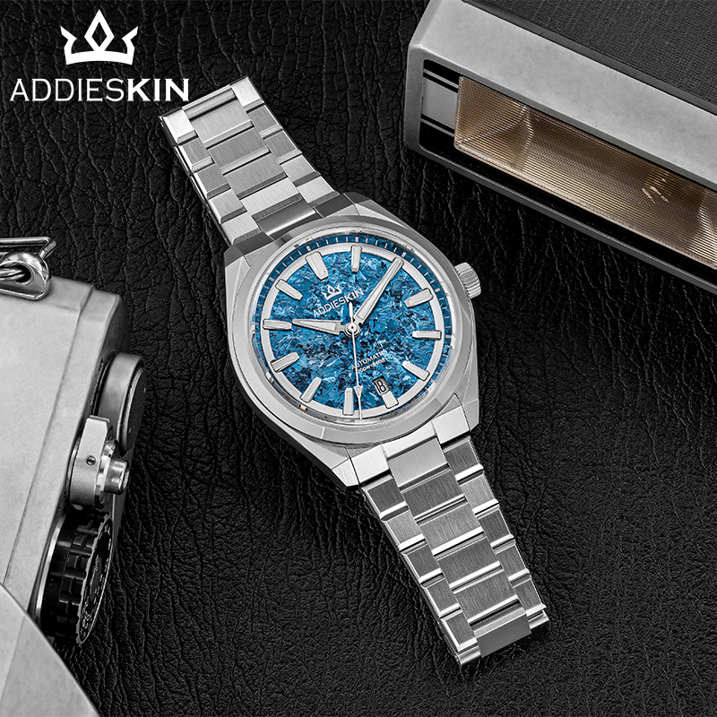 ADDIESKIN 高級腕時計 サファイア チタン文字盤 9 - Titanium Sport Watch のレビューと価格