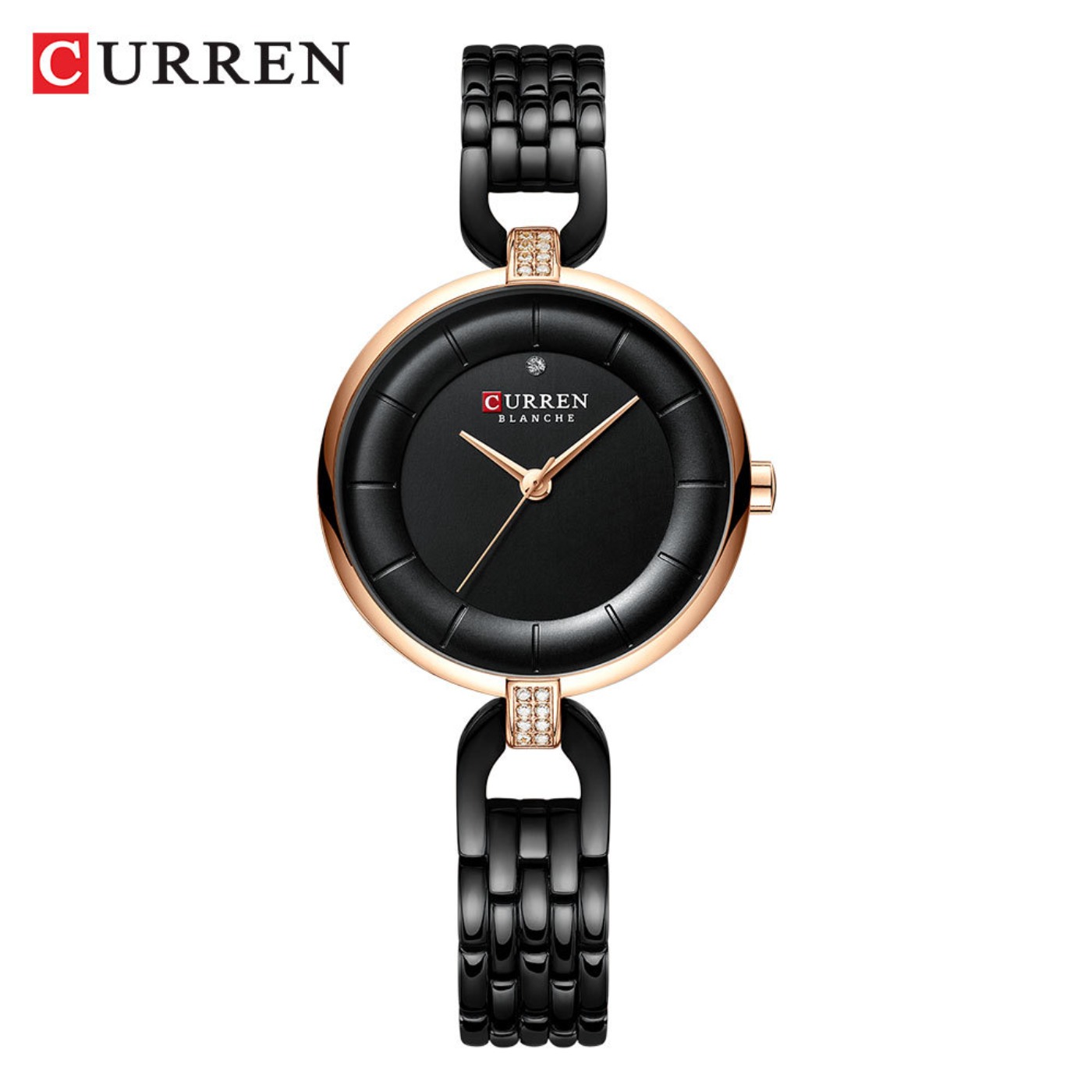 女性腕時計 CURREN 高級ブランドファッションカジュアル - Ladies Luxury Watch のレビューと価格