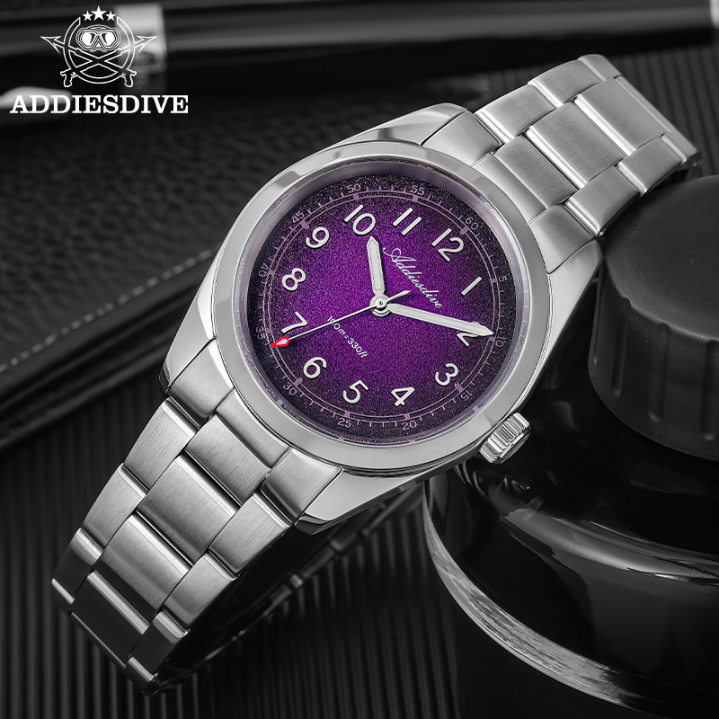 ADDIESDIVE 2026 新しい高級メンズクォーツ時計 - Dress Watch Ultra Thin のレビューと価格