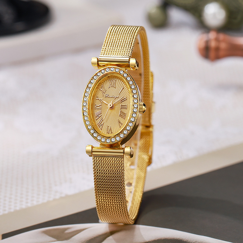 ラグジュアリーウォッチ レディース ファッション オーバルダ - Luxury Watch Leather Strap のレビューと価格
