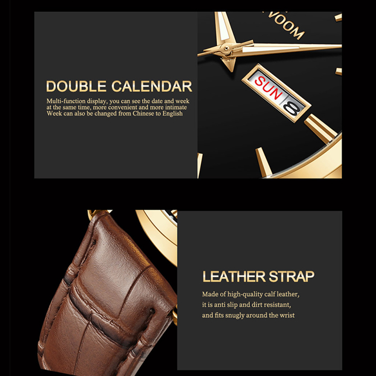 女性のボヘミアンスタイルのビジネスウォッチ,高級時計,クラシ - Perpetual Calendar Watch のレビューと価格