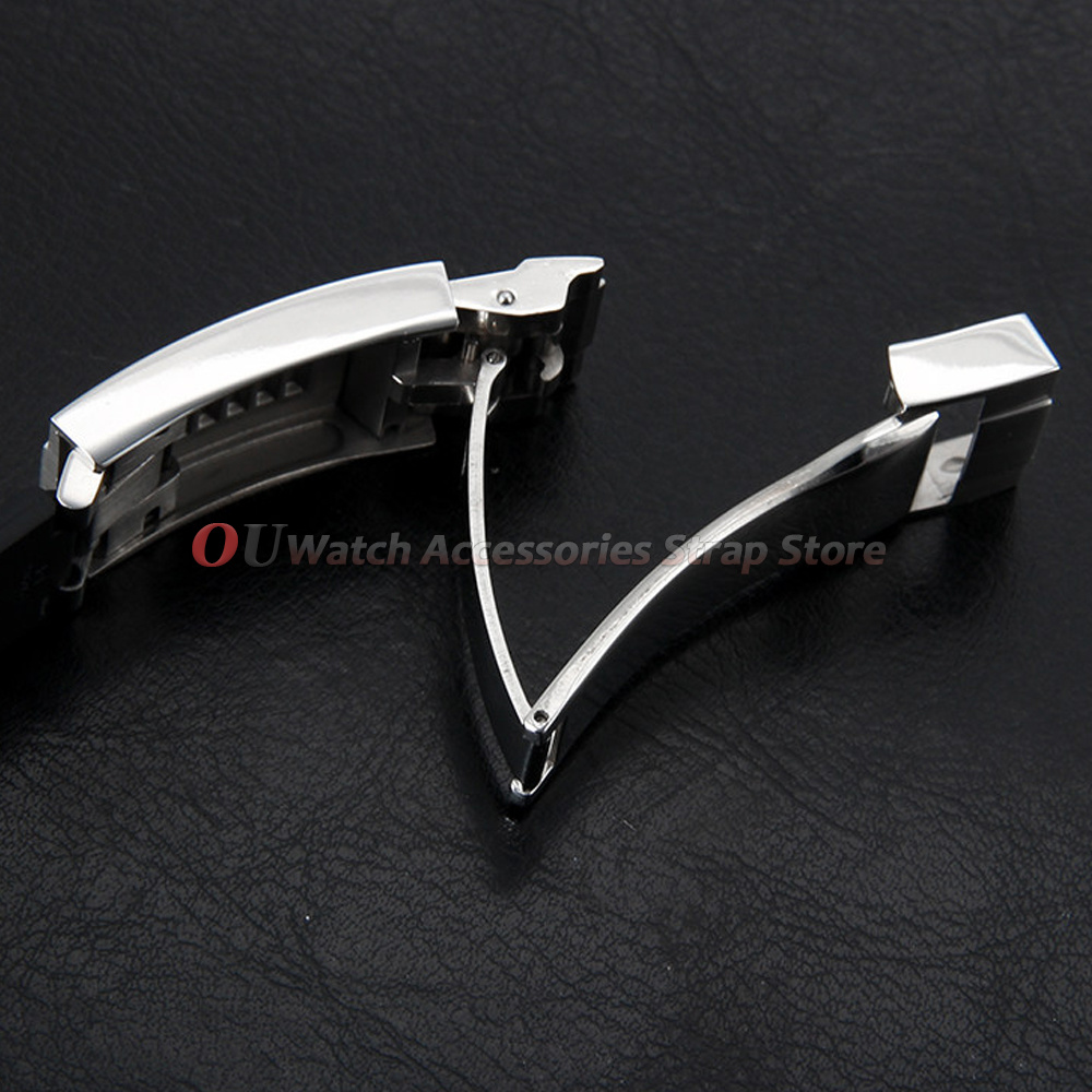 9mmx16mm ステンレス鋼デプロイメントクラスプ ロレッ - Luxury Watch Design のレビューと価格