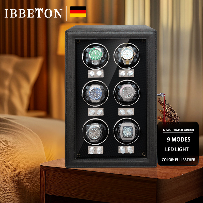 IBBETON 高級ブランド木製ウォッチワインダーハイエンド - Luxury Watch Collection Box のレビューと価格