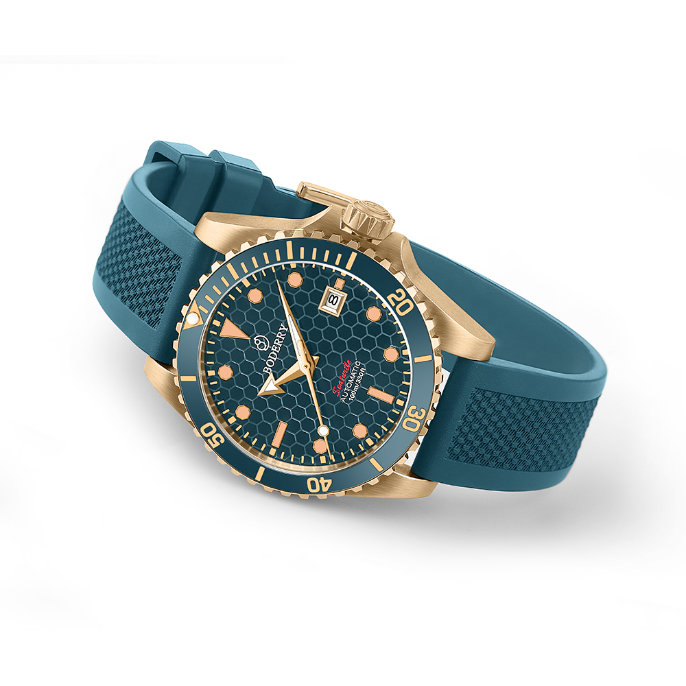 Boderry ブロンズ腕時計 Seaturtle チタンダ - Titanium Sport Watch のレビューと価格