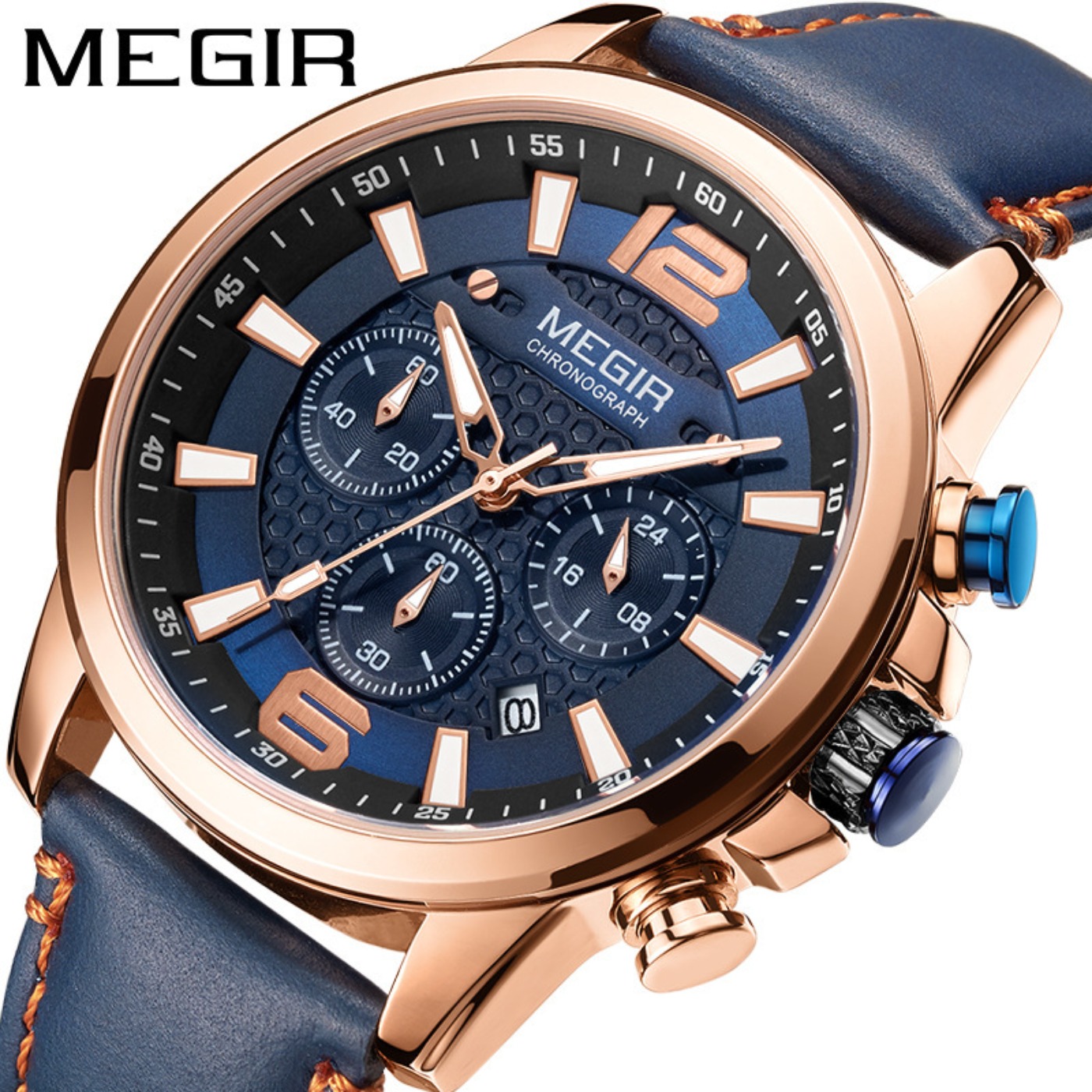MEGIR 2020 高級腕時計メンズトップブランド防水発光 - Luxury Watch Brands のレビューと価格