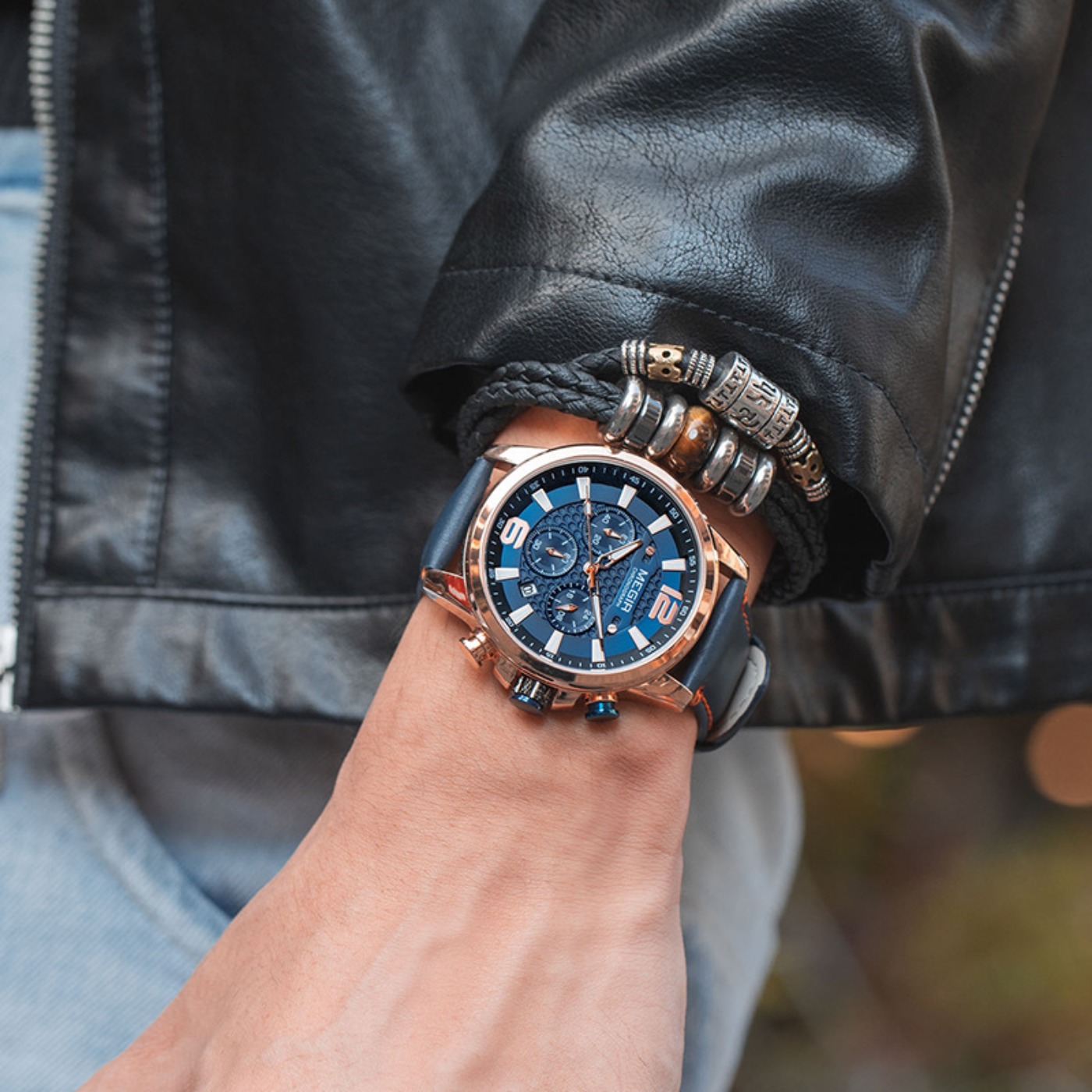 MEGIR 2020 高級腕時計メンズトップブランド防水発光 - Luxury Watch Brands のレビューと価格