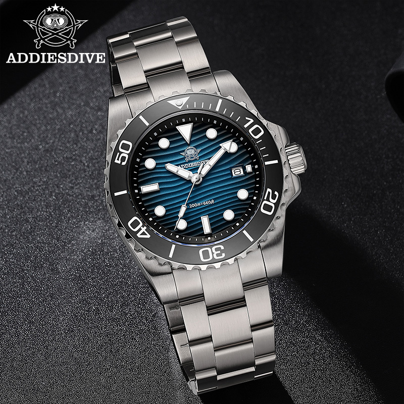 ADDIESDIVE メンズ 2115 クォーツ時計 サンド - Perpetual Calendar Watch のレビューと価格