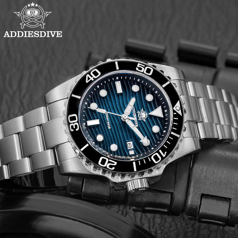 ADDIESDIVE メンズ 2115 クォーツ時計 サンド - Perpetual Calendar Watch のレビューと価格
